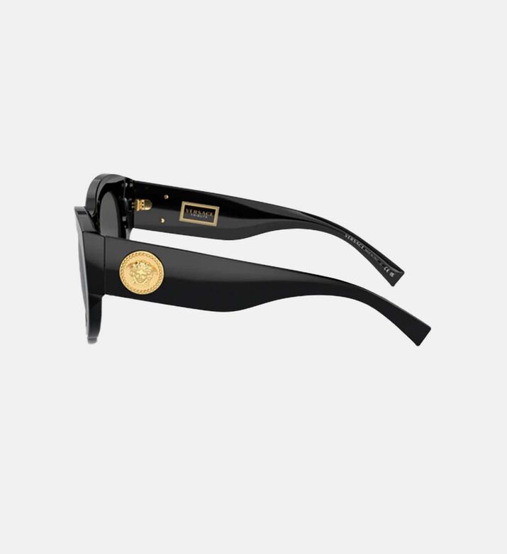 Rounded Cat-eye Sunglasses 51