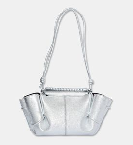 Hereu Pleated Metallic Handbag, Packshot View