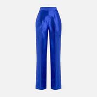 Mikado High-waisted Trousers
