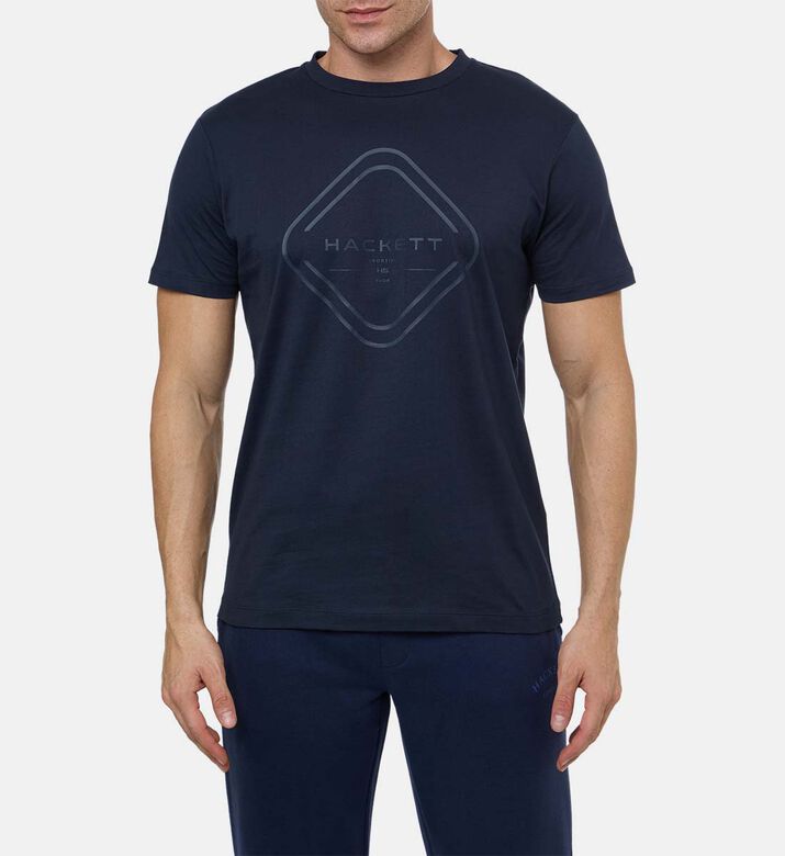 Hackett London Ts Hs, Navy, S, Model View