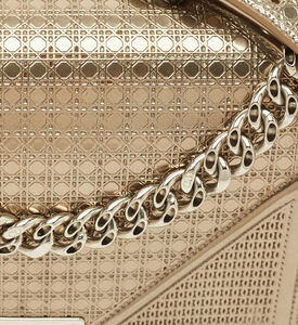 Dior Preowned Dior Metallic Micro Cannage Medium Diorama Shoulder Bag, Packshot View