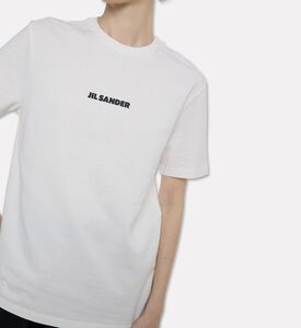 Jil Sander Logo-print Short-sleeve T-shirt, Model View