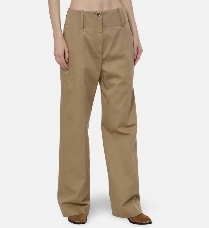 Patou Straight-leg Tailored Pants, Model View