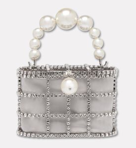Rosantica Crystal-embellished Holli Charm, Silver, Packshot View