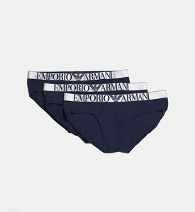 Elastic Cotton Logo-print Two-pack T-shirts