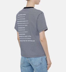 Logo-print Striped Short-sleeve T-shirt