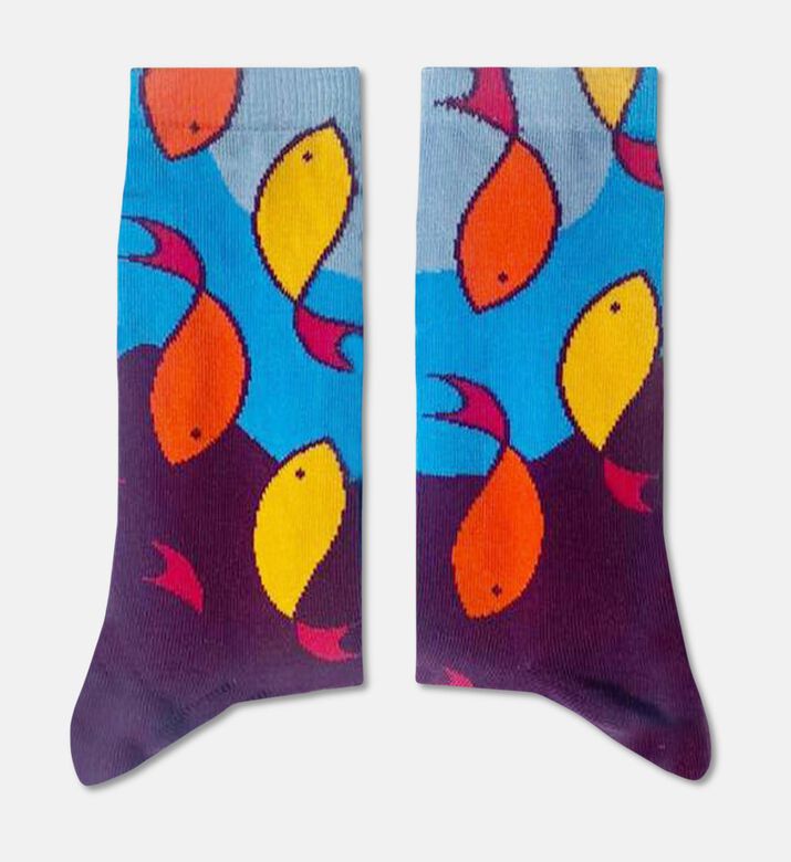 Sikasok Aquarium Long Women Socks, Packshot View
