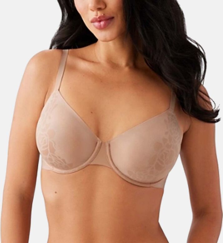 Nude Jacquard Underwire Bra