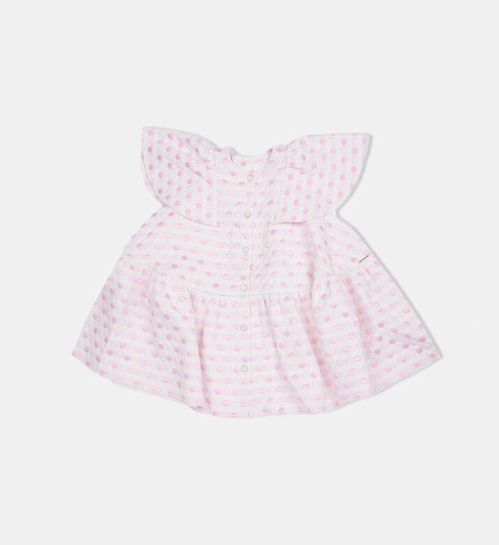 فستان لوفلي سمايل مجعد للبنات