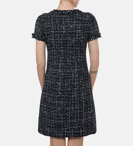 Weill Tweed Button-down Mini Dress, Model View
