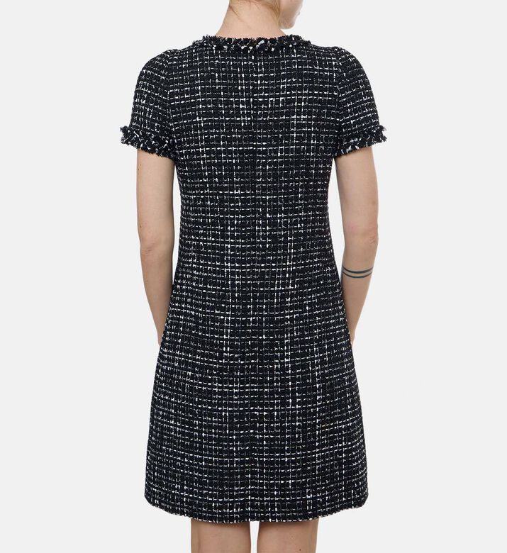 Weill Tweed Button-down Mini Dress, Model View