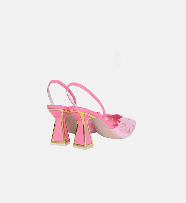 Deliz Buckle-up Heeled Sandals
