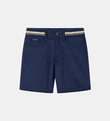 Knitted Stripe Tape Shorts