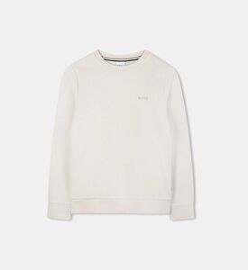 سويت شيرت قطن برقبة دائرية