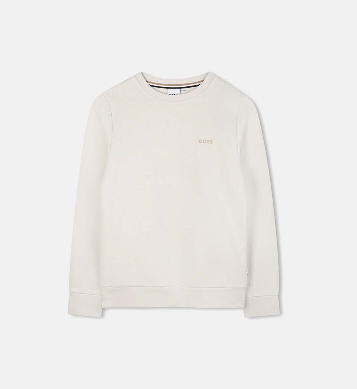 Cotton Fleece Round Neck Sweatshirt