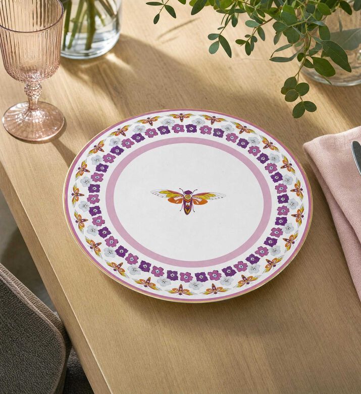 Baci Milano Amazzonia Libellule Dinner Plate, Model View