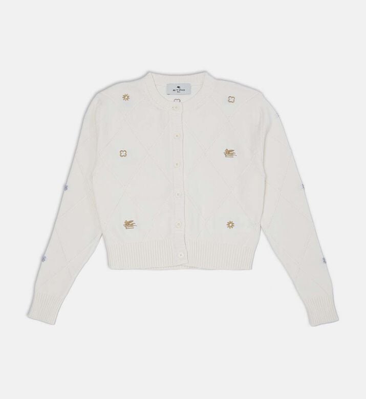 Etro Knit Button Closure Cardigan, Packshot View