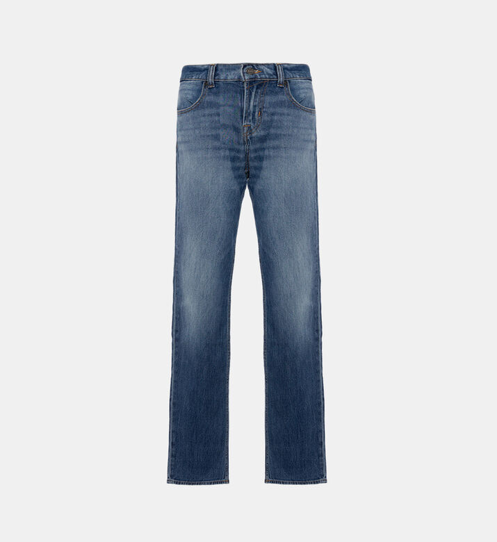 High-waist Flared Denim Pants