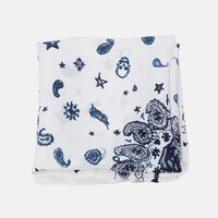 Debbie Cloud Bandana-print Scarf