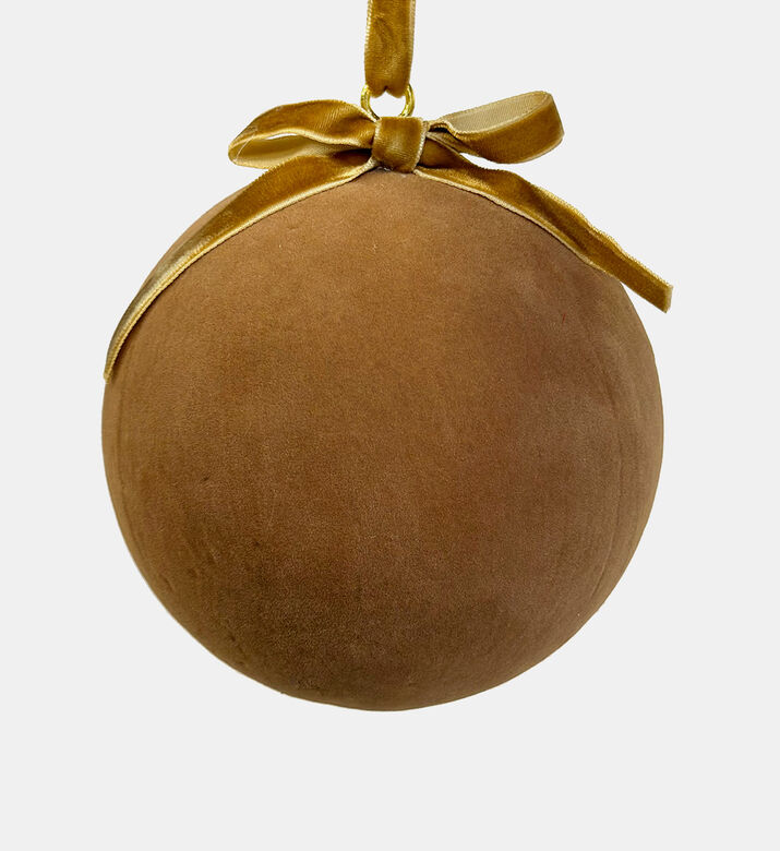 Velvet Ball Christmas Ornament