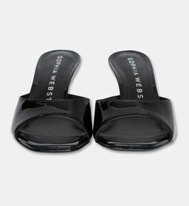 Sophia Webster Natalia Crystal Mid Mules, Black, Eu-36, Packshot View