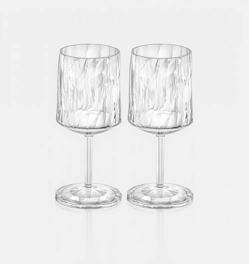 Plastic Wine Glass-2-piece Set