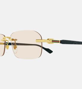 نظارة شمسية مستطيلة بإطار أسيتات 56