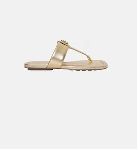 The Dual T-strap Leather Sandals