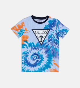 Guess Tie-dye Print Short-sleeve T-shirt, Packshot View