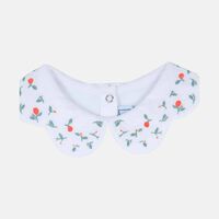 Neck Floral-embroidery Bodysuit