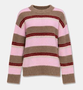Samsoe Sajeanne Striped Knit Sweater, Packshot View