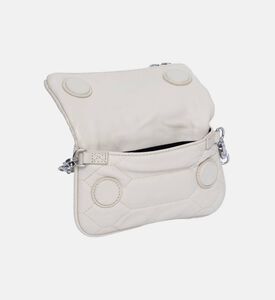 Rock Nano Quilted Leather Clutch