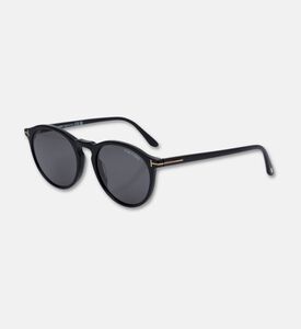 Tom Ford Square Gradient Lenses Sunglasses 52, Black, Packshot View