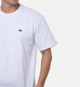 Lacoste Cotton Short-sleeve Crewneck T-shirt, Model View