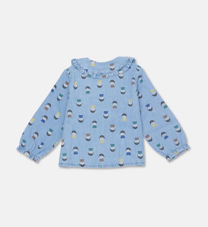 Bobo Choses All-over Print Long-sleeve Blouse, Packshot View