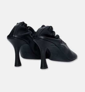 3 Juin Leather Ruched Pointed-toe Heels, Packshot View
