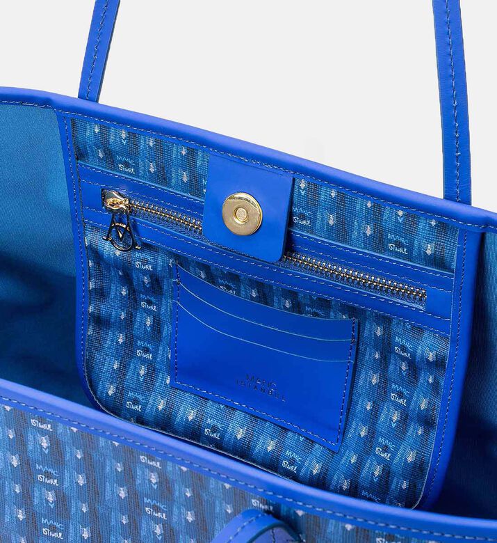 Miri Vegan Grained Leather Tote Bag