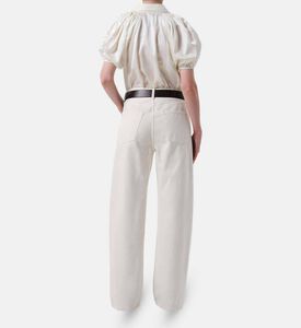 Citizen of Humanity Button Closure Baggy Pants, Model View