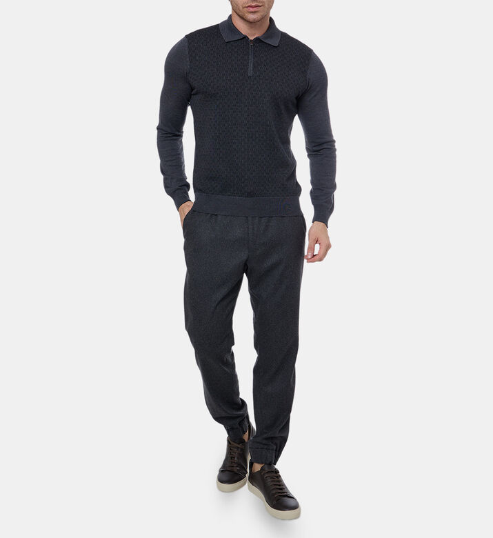 Corneliani Polo Knitted, Model View Corneliani Polo Knitted, Model View