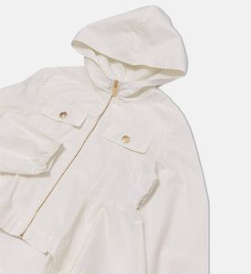 La Mia Bambina Hooded Long-sleeve Jacket, Packshot View