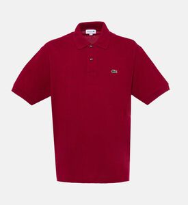 Cotton Short Sleeves Bord Polo Shirt