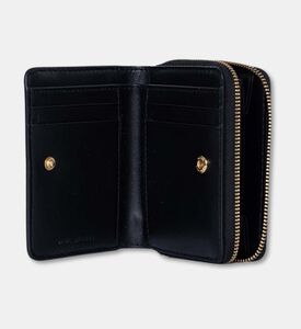 Marc Jacobs The Leather Mini Compact Wallet, Black, Packshot View