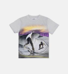 Roxo All-over Skater Print T-shirt