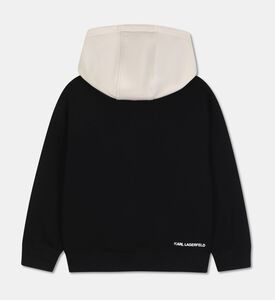 Karl Lagerfeld Contrast-hood Logo Hoodie, Packshot View