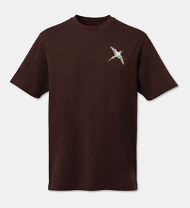 Axel Arigato Contrasting Embroidered Bird T-shirt, Packshot View
