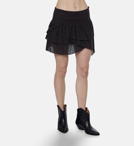 Isabel Marant Tiered Ruffle Mini Skirt, Model View