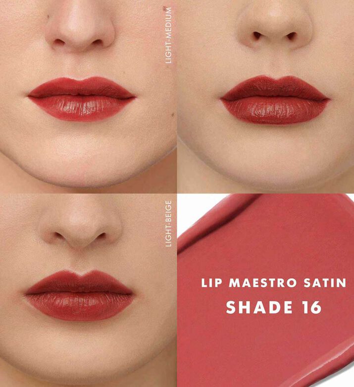 أحمر شفاه ليب مايسترو ساتان يدوم طويلًا