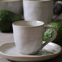 Bio Stoneware Cup Saucer Set