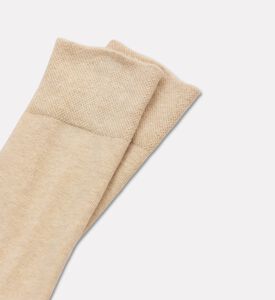 Falke Ribbed Plain Socks, Sand-mel., 47-50, Packshot View