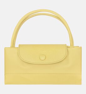Longchamp Le Pliage One Large Top-handle Bag, Lime, Packshot View